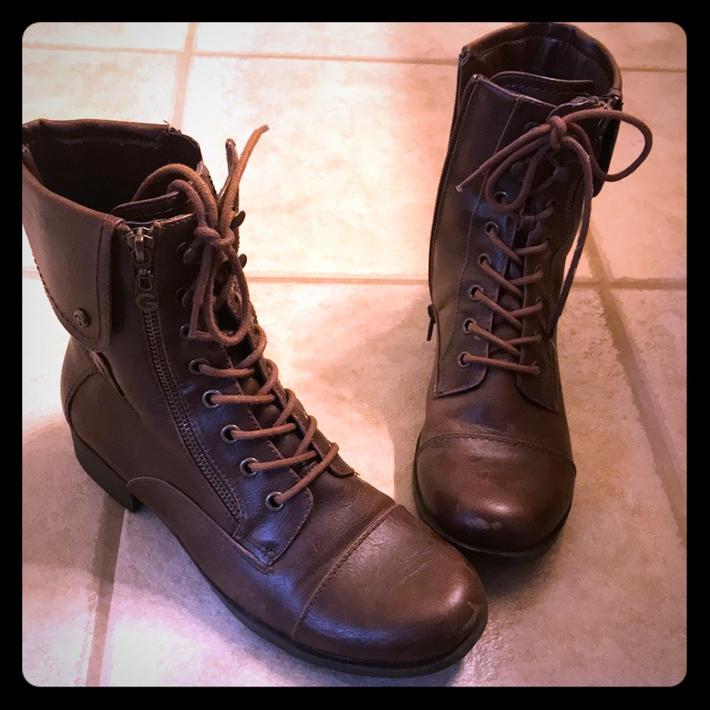 Guess combat booties